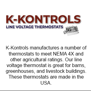 K-Kontrols line voltage thermostats